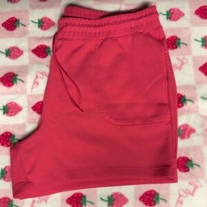 Women's Pink Casual Shorts